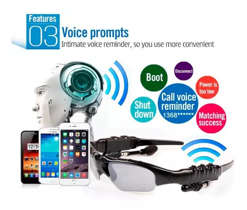 GAFAS POLARIZADAS CON BLUETOOTH "FUTURIST"