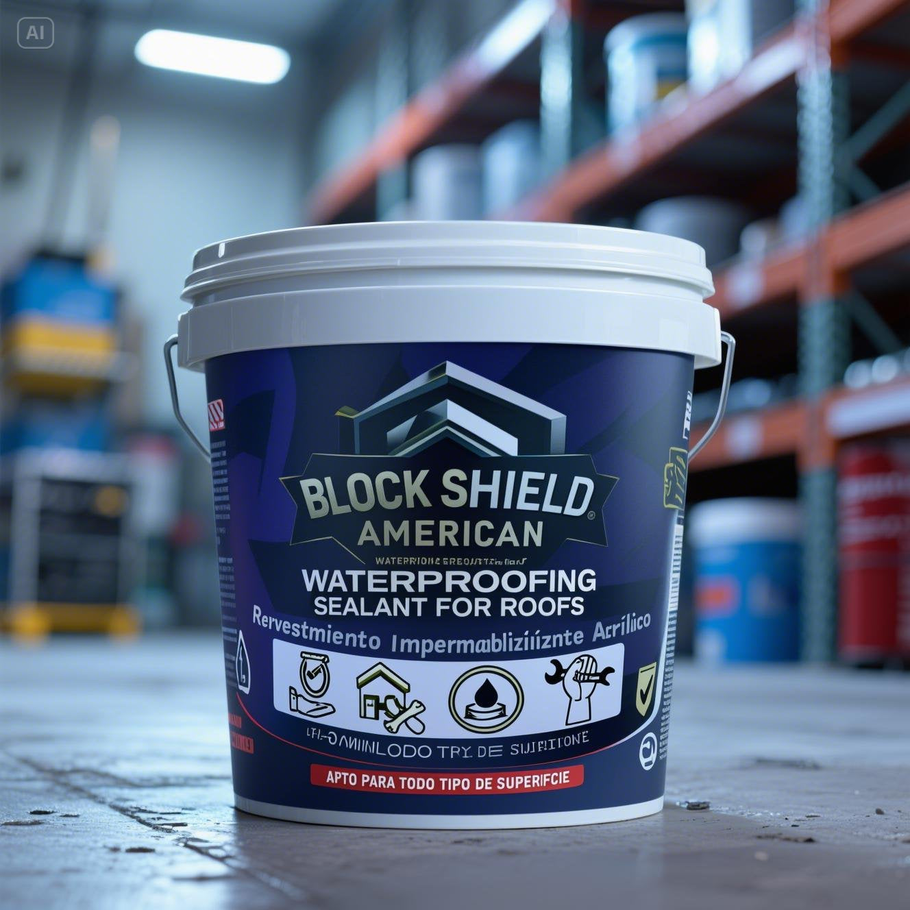 BLOCKSHIELD AMERICAN™ - BLOQUEADOR DE HUMEDAD Y SALITRE